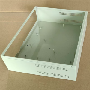 Custom Sheet Metal Box Coated With Powder Surface Finish